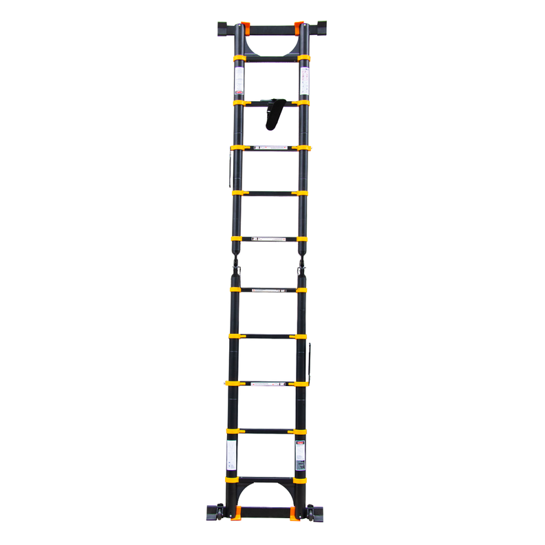 Escalera Aluminio Telescópica Multiuso Retráctil 3,2 QRubber-2