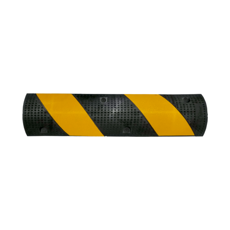 Lomo de toro 100x30x5cm negro/amarillo QRubber