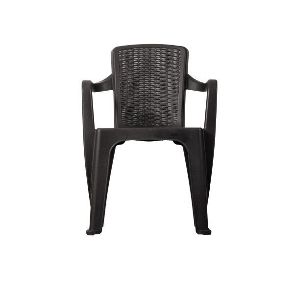 Silla exterior e Interior Infinity Café oscuro MQ QRubber-1