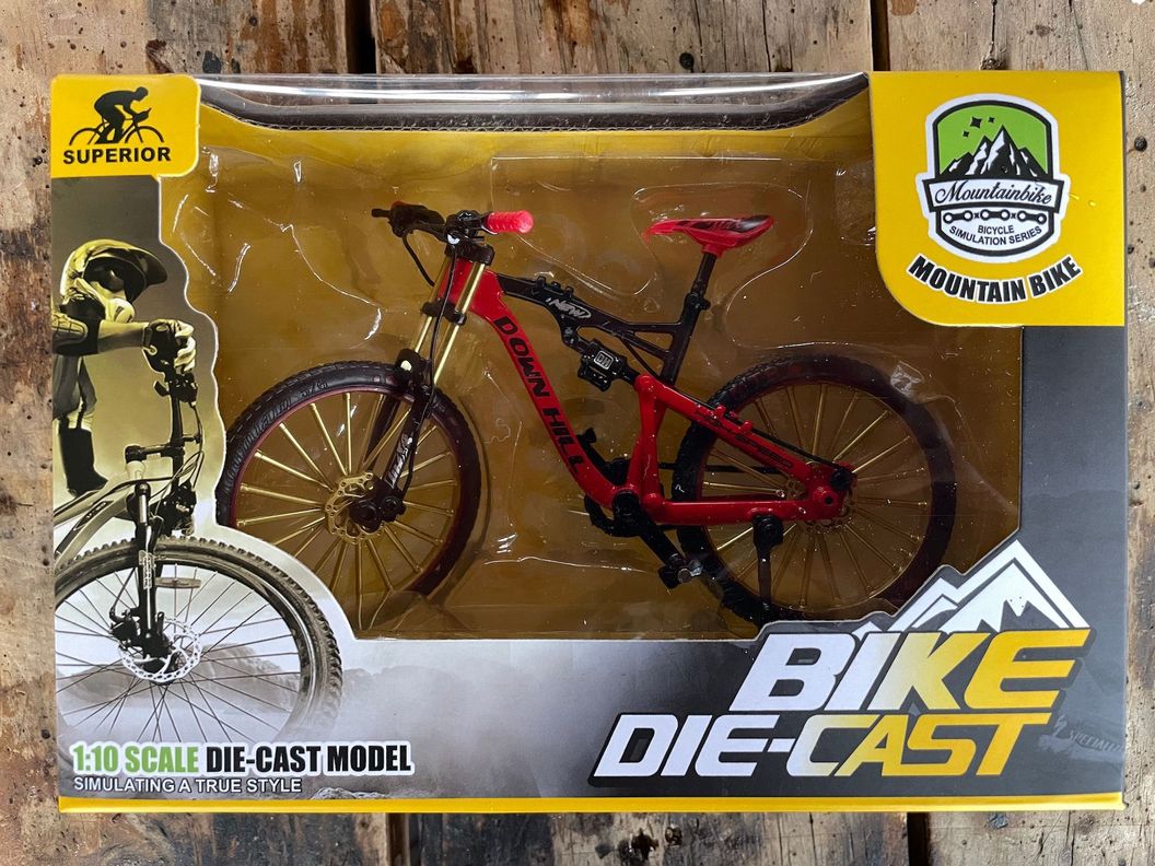 BICICLETA MTB ESCALA 1:10, COLECCIONABLE MARCO ALEACION-1