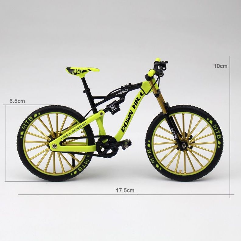 BICICLETA MTB ESCALA 1:10, COLECCIONABLE MARCO ALEACION-3