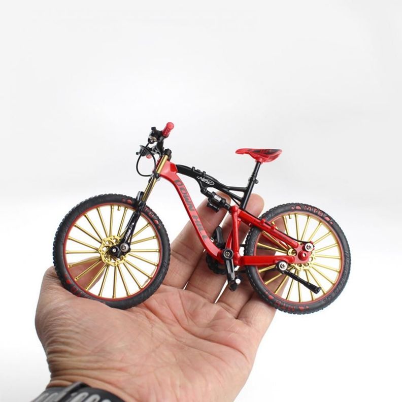 BICICLETA MTB ESCALA 1:10, COLECCIONABLE MARCO ALEACION-4