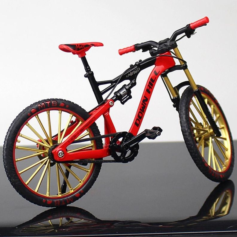 BICICLETA MTB ESCALA 1:10, COLECCIONABLE MARCO ALEACION-5