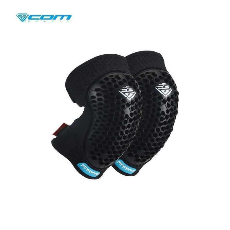 Kit Rodillera Codera Ninos Mountain Bike ComSports Black-6