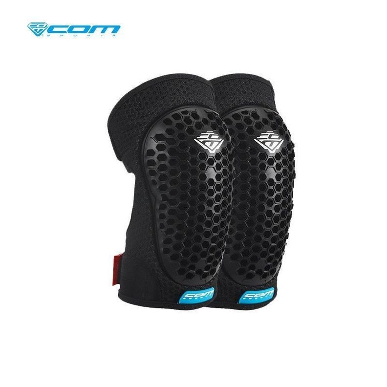 Kit Rodillera Codera Ninos Mountain Bike ComSports Black-1