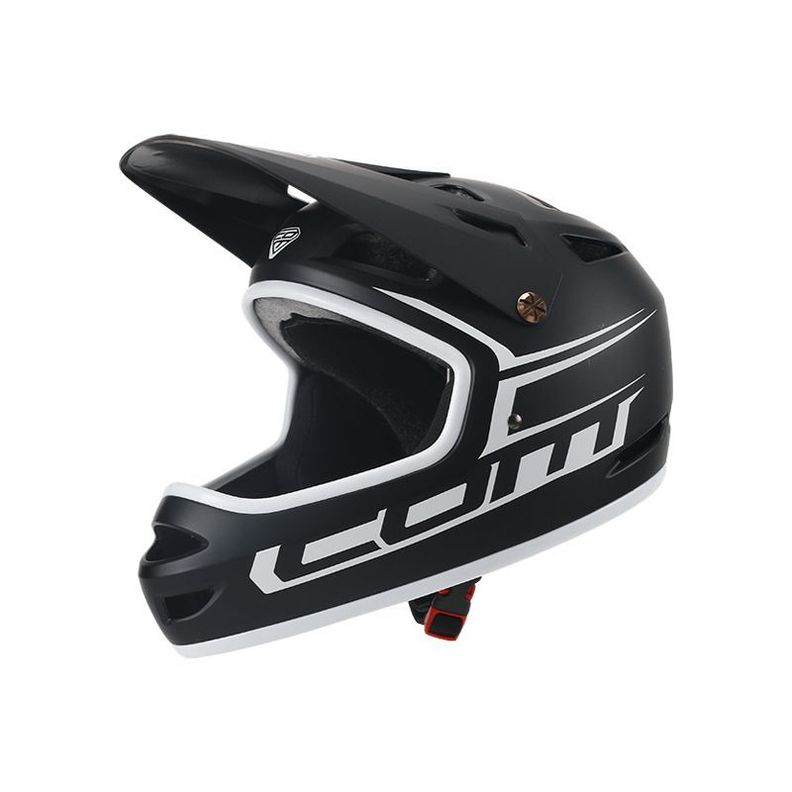 Casco Integral ninos ComSports Matt Black-0