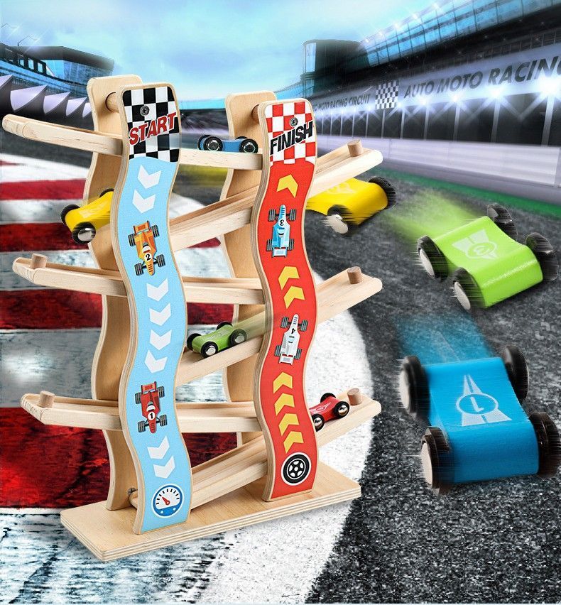 Pista de autos racer 6 ramplas-5