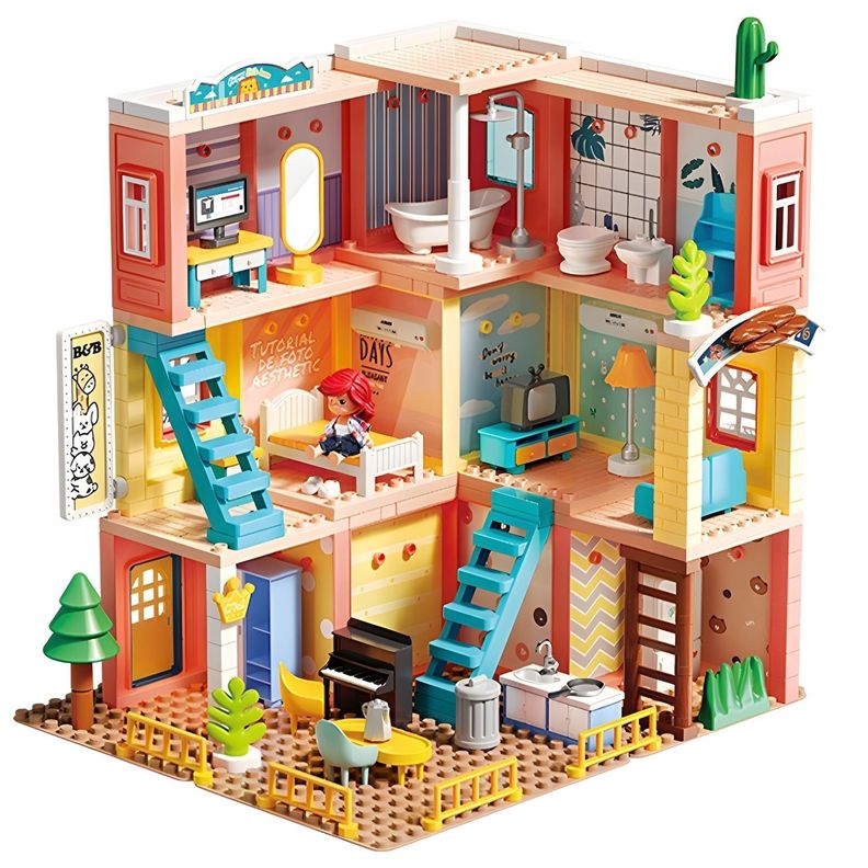 Casita Muneca Feelo 243 piezas Genius Architect