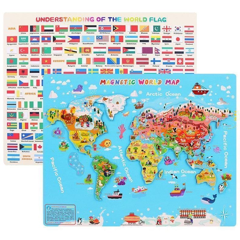 Mapa Mundial Magnetico cognitivo VERSION INGLES-1