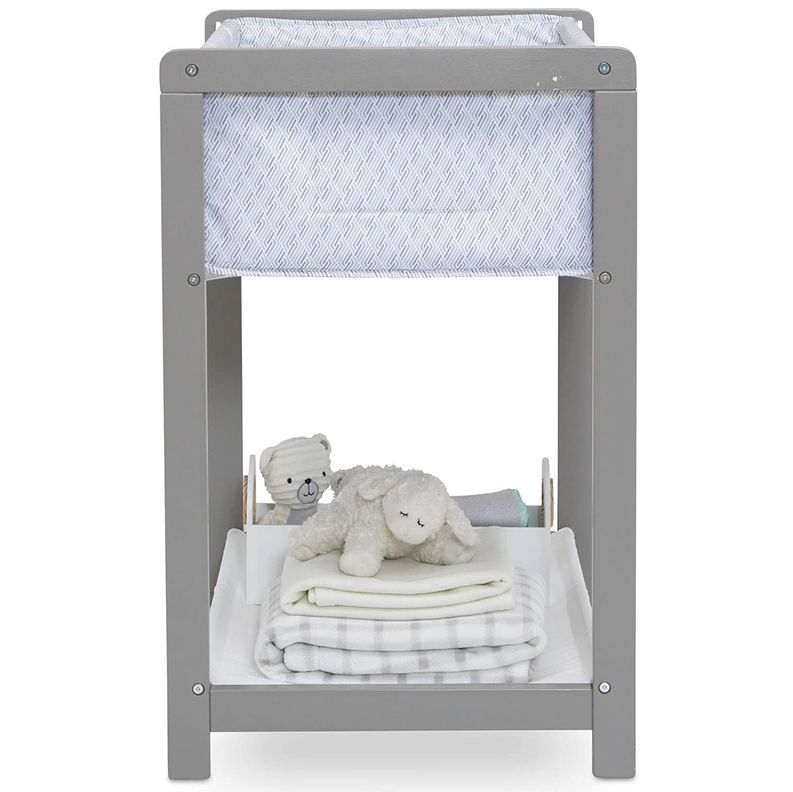 Cuna Moises madera solida - Classic Wood Gris-2