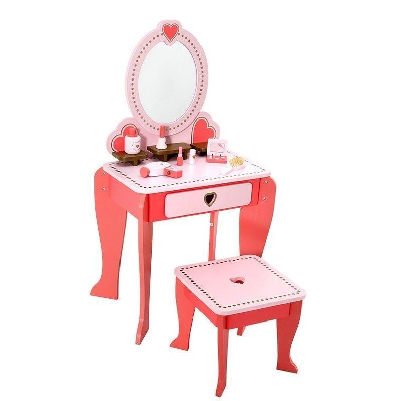 Tocador de madera para Princesas.-0