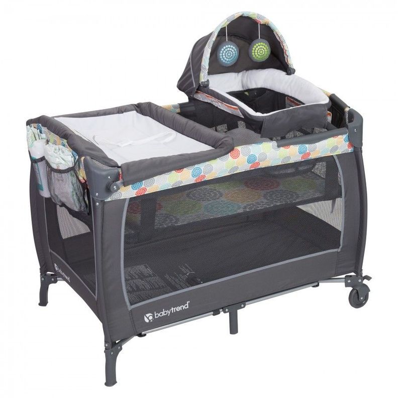 Cuna Corral Pack & funfetti DELUXE II-0