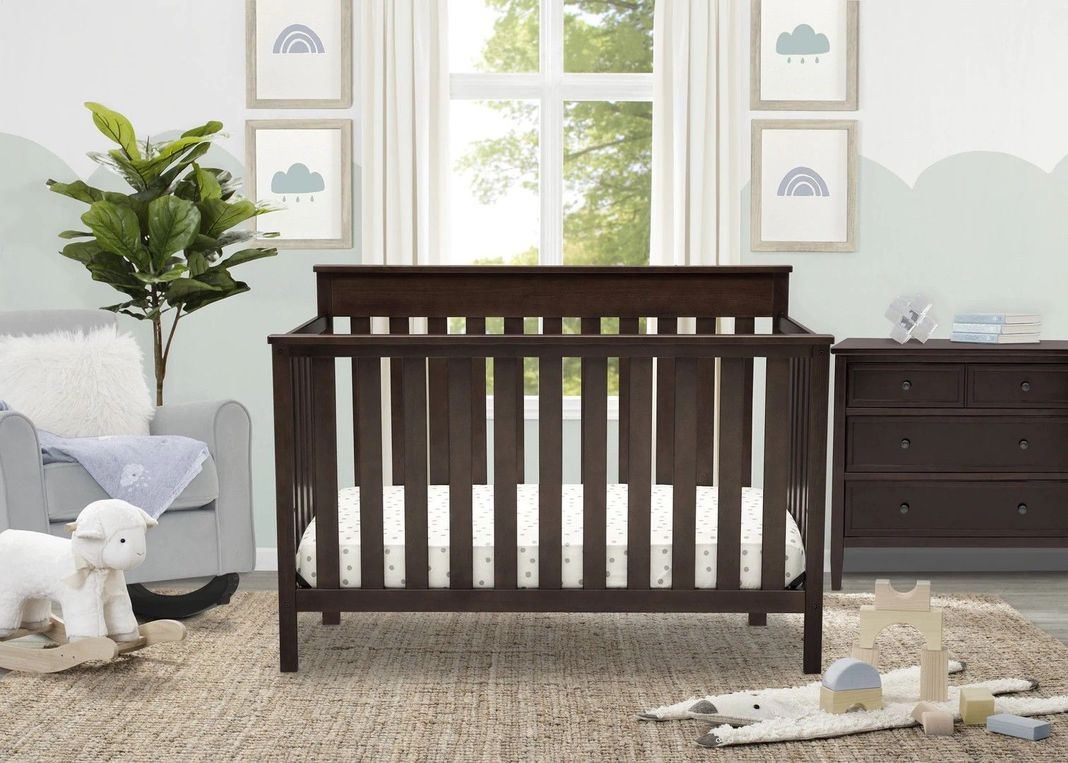 Cuna de madera solida convertible 4 en 1 Kingswood-3