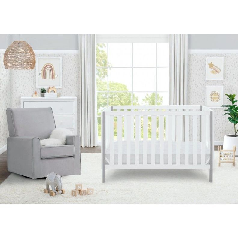 Cuna de madera solida convertible 3 en 1 Milo-1