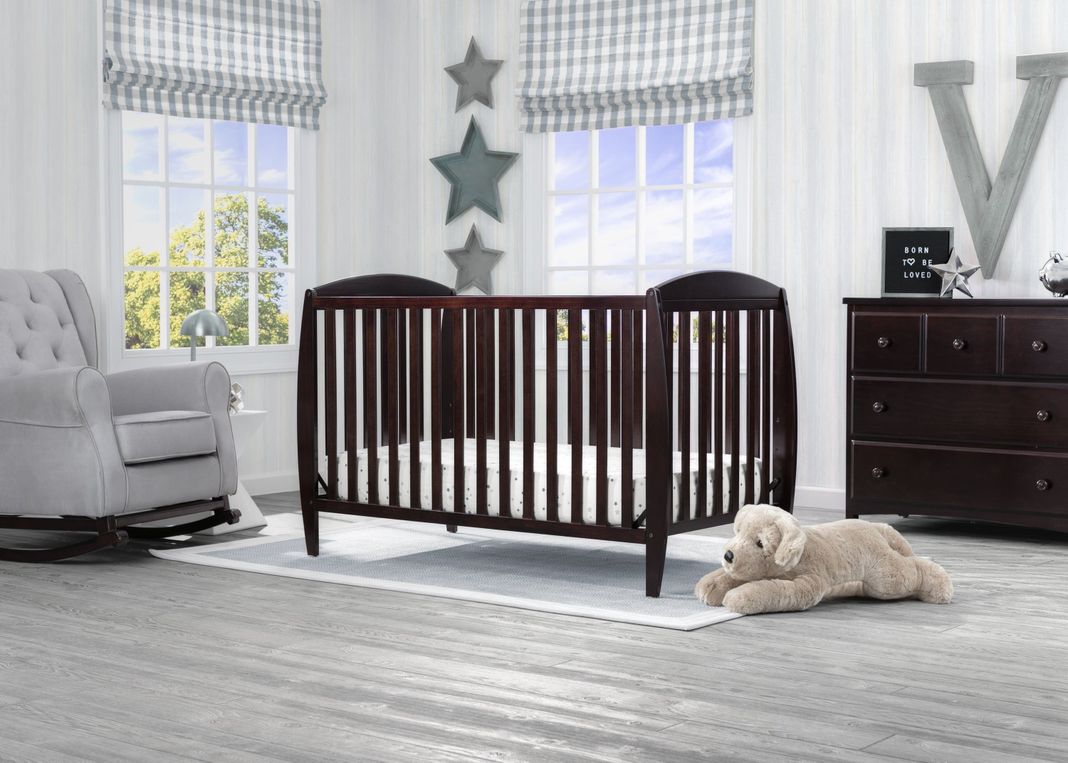 Cuna de madera 4 en 1 taylor Chocolate-2