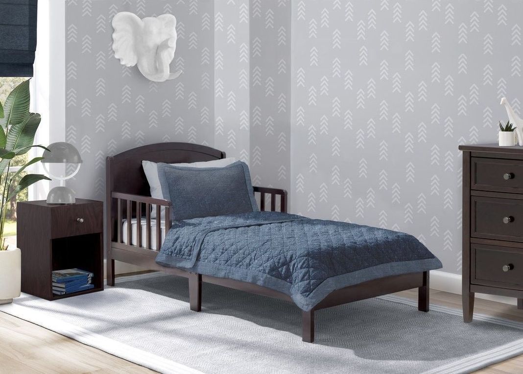 Cama de transición abby Chocolate oscuro-1