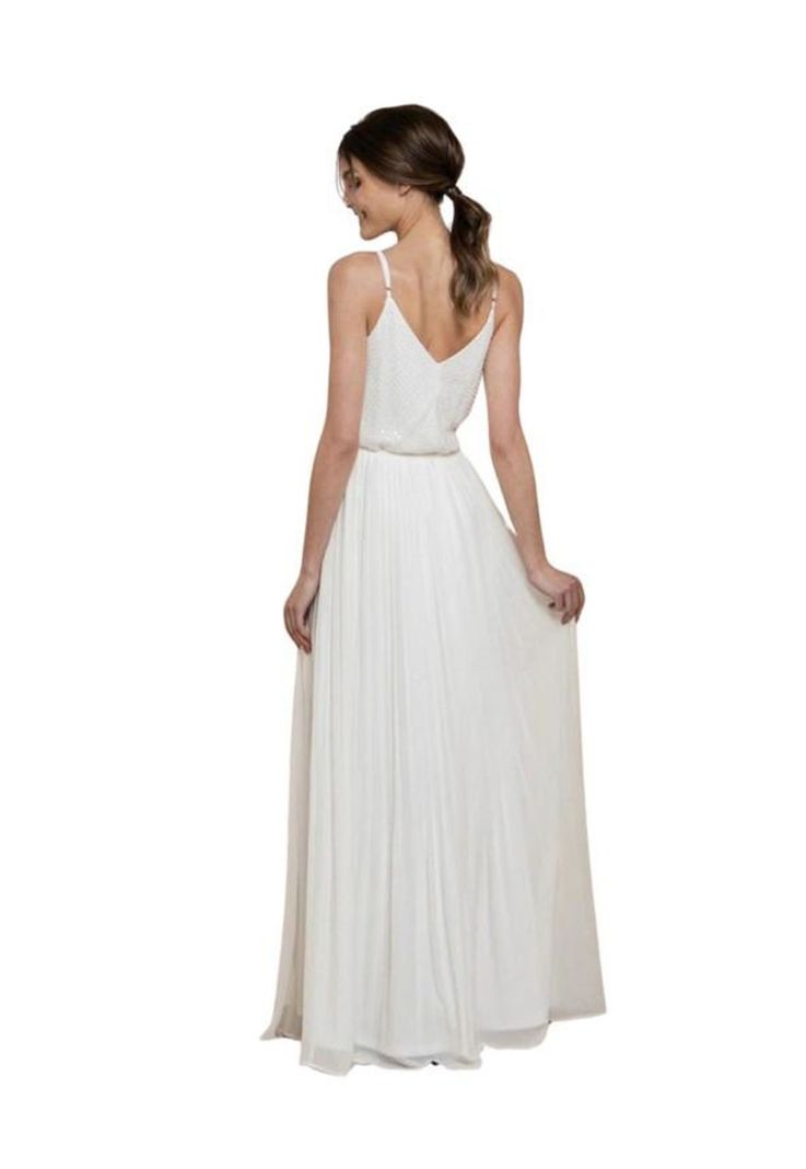 VESTIDO LARGO L21043 BLANCO-1