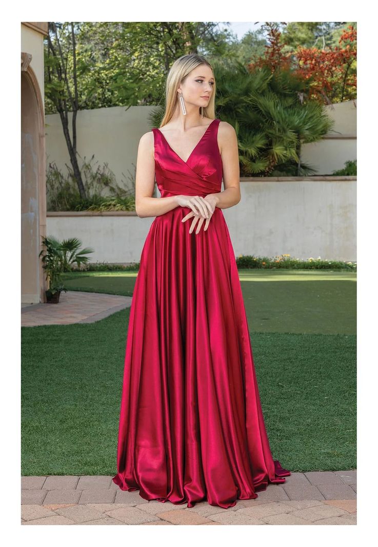 VESTIDO LARGO VERONA-D BURDEO