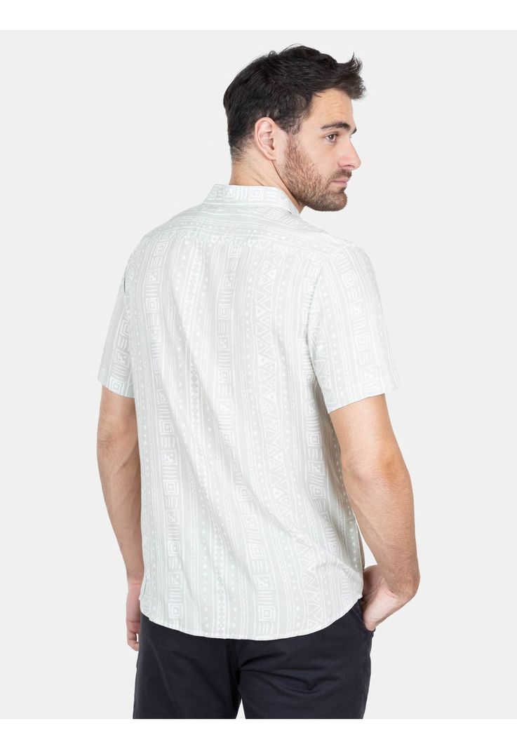 Camisa M/C Voyager Tribal Multicolor Hombre Rip Curl-1