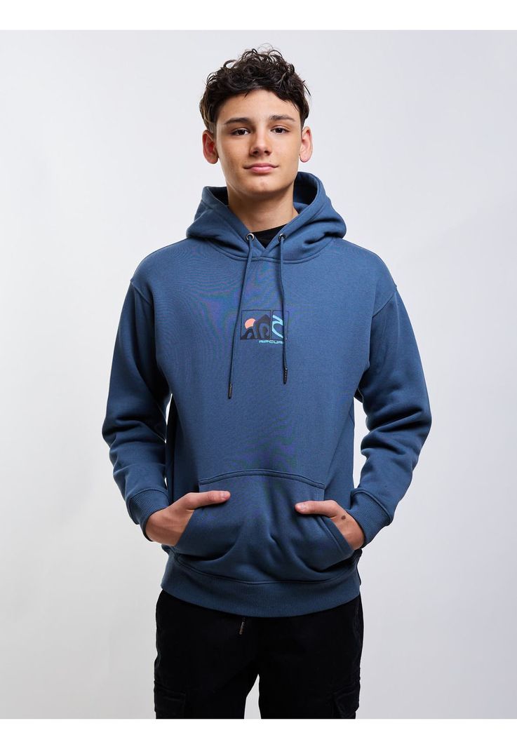 Poleron Canguro Barrel Azul Infantil Rip Curl 10
