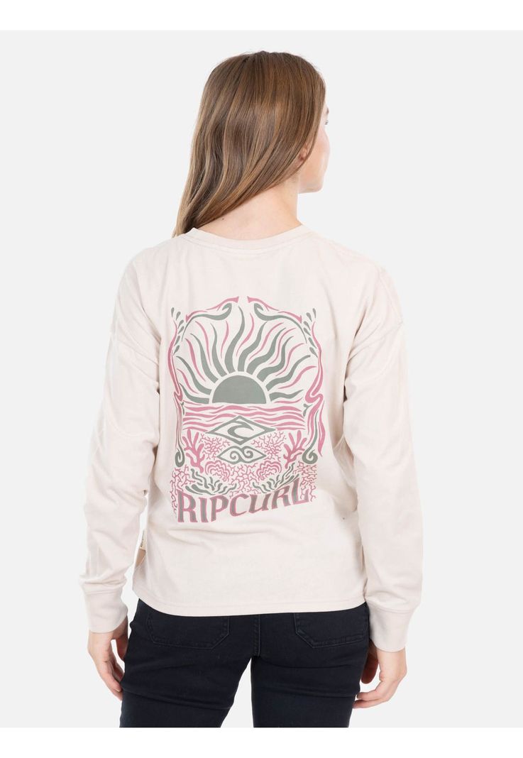 Polera ML Lala Beige Mujer Rip Curl-1