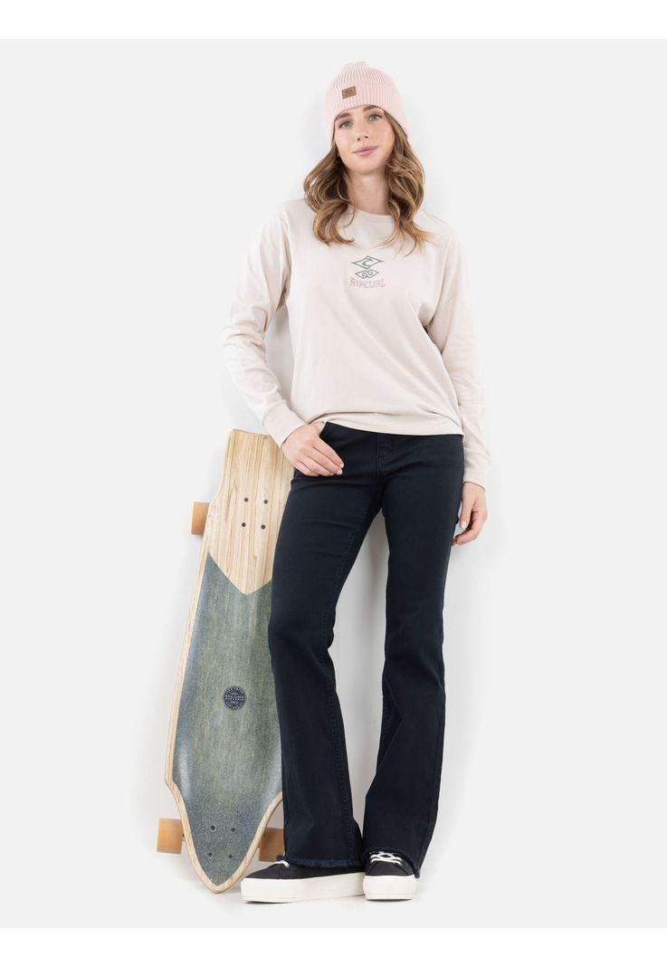 Polera ML Lala Beige Mujer Rip Curl-3