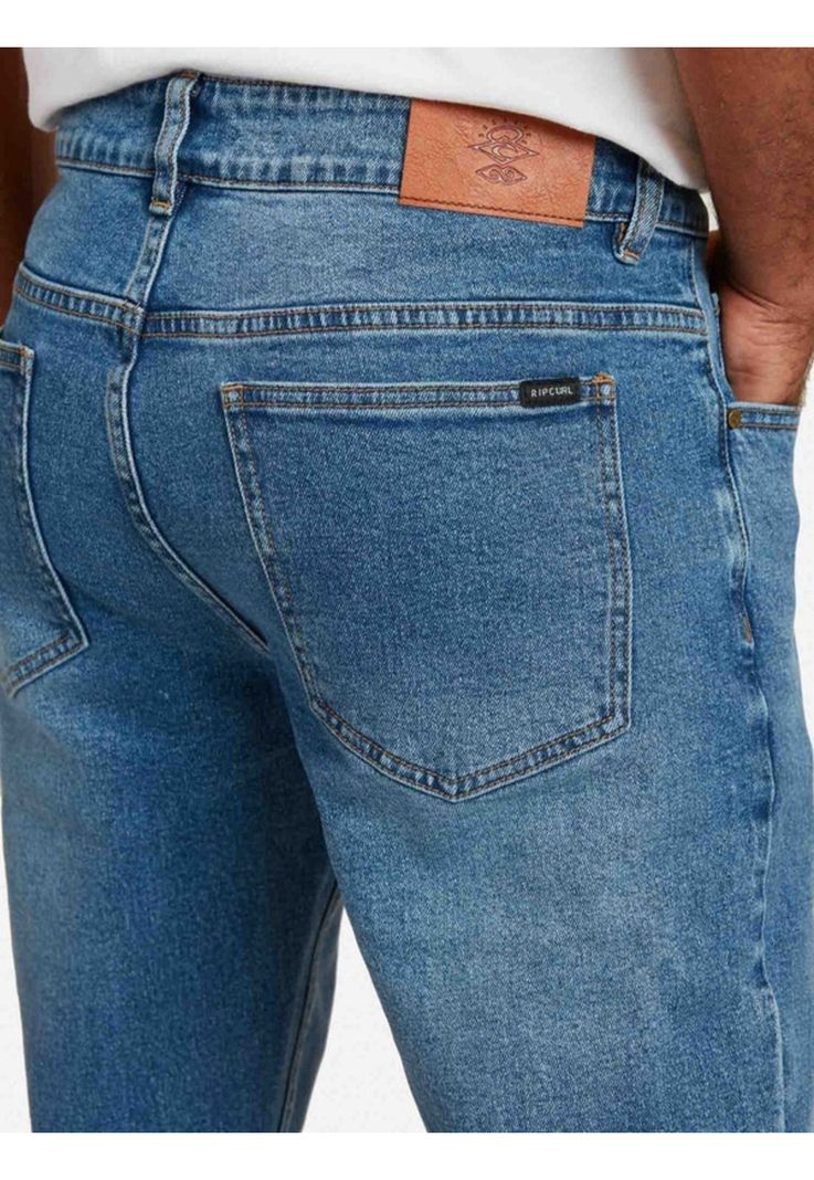 Jeans Skinny Denim Azul Hombre Rip Curl-2