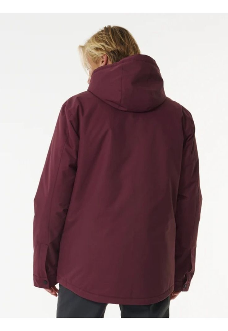 Parka Coaches 10K/10K Jacket Burdeo Hombre Rip Curl-1