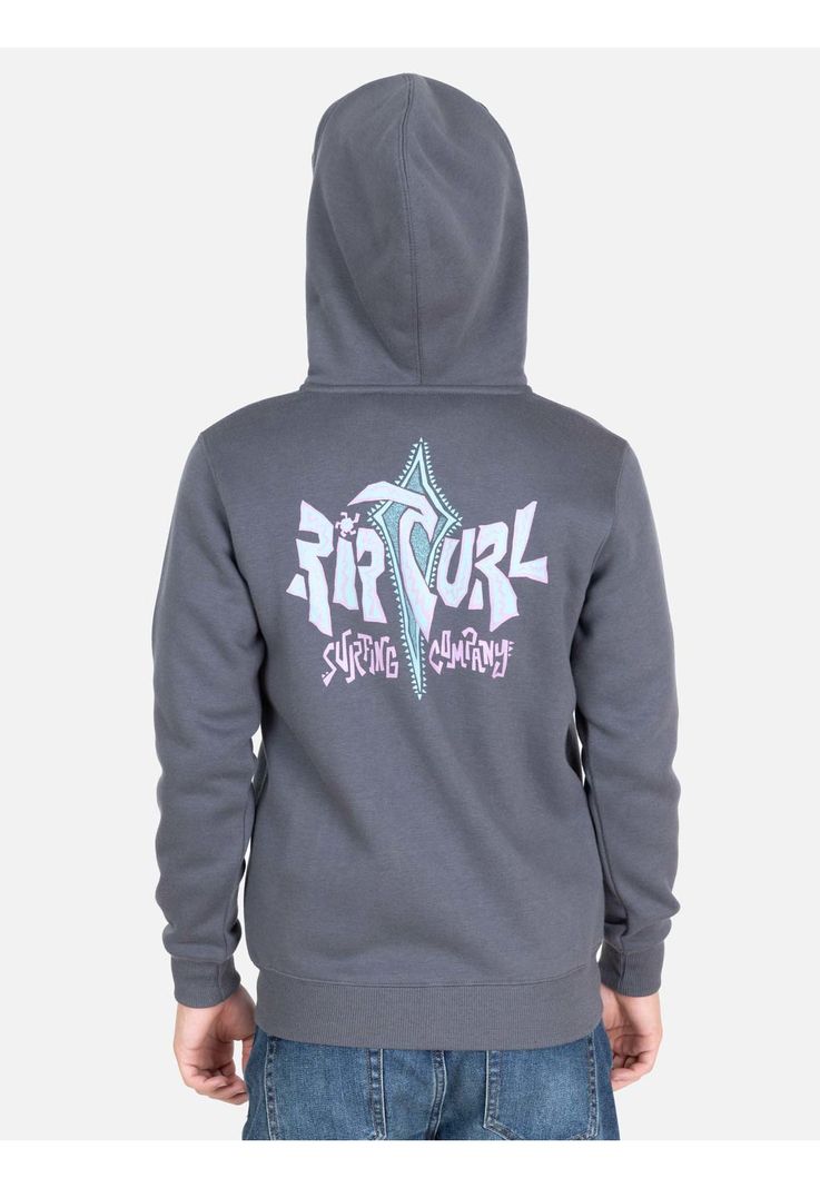 Poleron FZ Breakis Gris Infantil Rip Curl-1