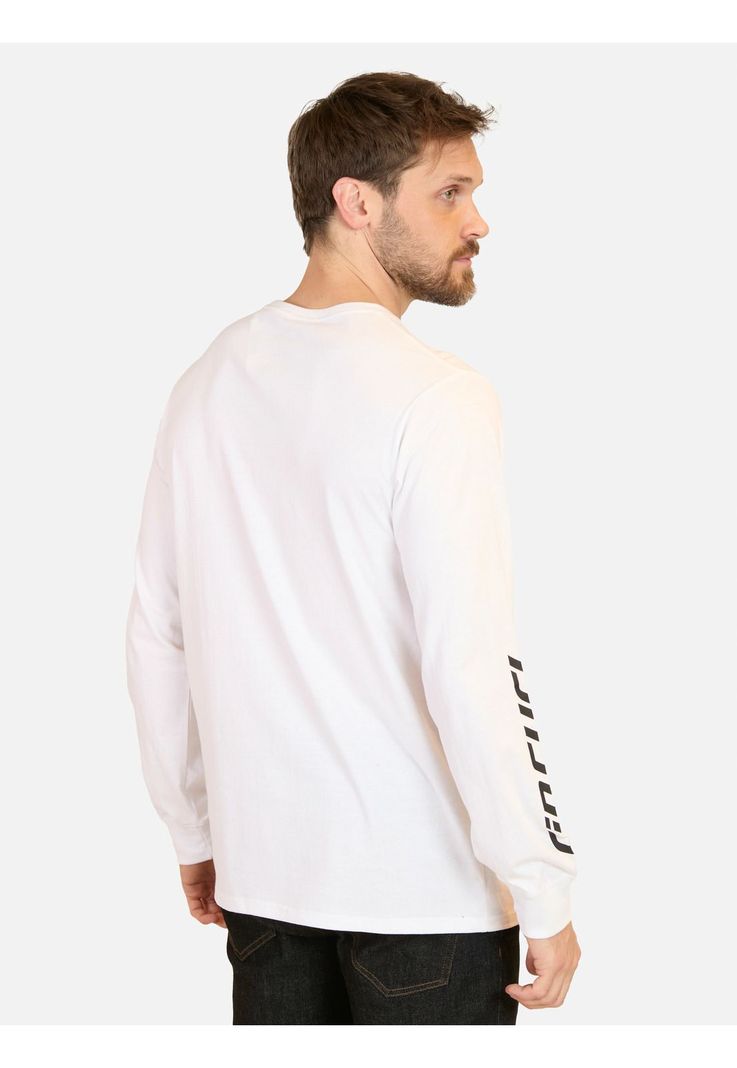 Polera ML Old wave Blanco Hombre Rip Curl-1