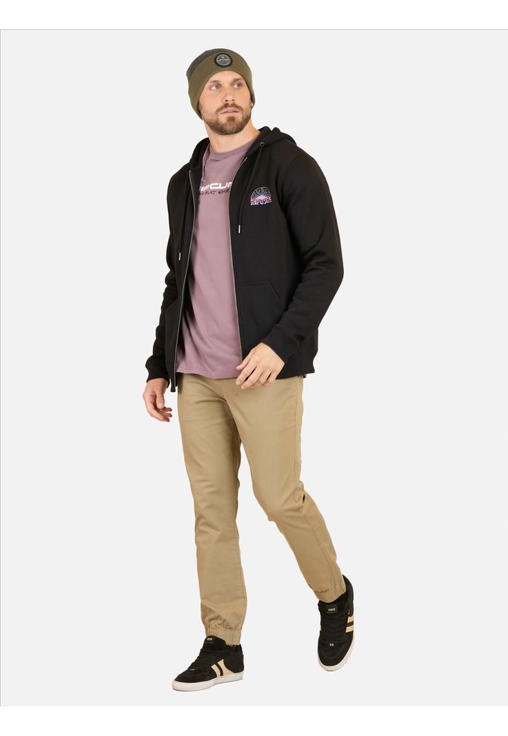 Poleron FZ Rc Surfing Company Negro Hombre Rip Curl-3