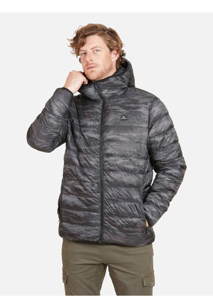 Parka Reversible Camo Black Hombre Multicolor Rip Curl