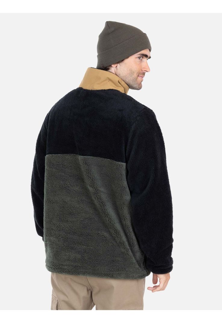 Poleron Chiporro Nébula Verde Hombre Rip Curl-3
