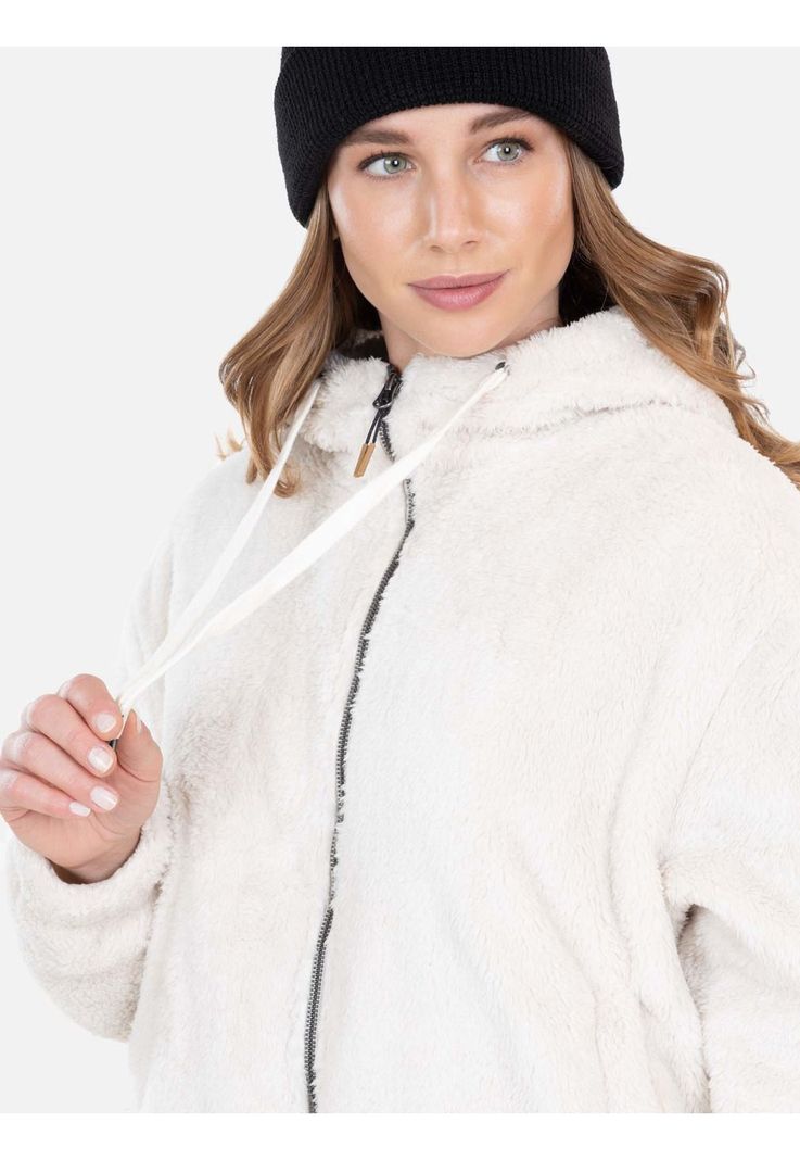 Poleron Chiporro Imperium Blanquecino Mujer Rip Curl-1