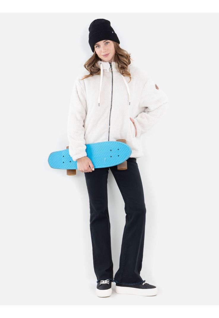 Poleron Chiporro Imperium Blanquecino Mujer Rip Curl-3