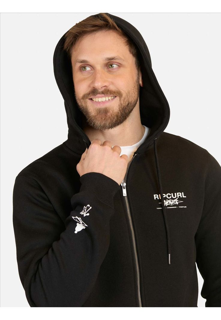 Poleron FZ Wetsuits Rc Negro Hombre Rip Curl-2