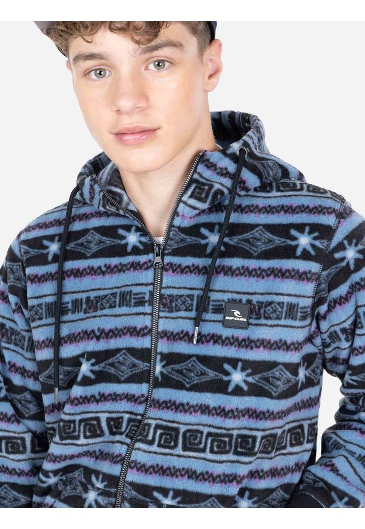 Poleron Micropolar Brisea Multicolor Infantil Rip Curl-2