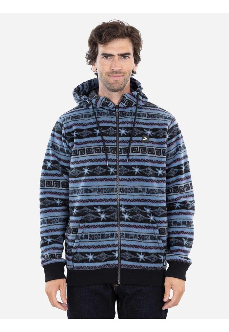 Poleron Micropolar Liko Rc Multicolor Hombre Rip Curl-0