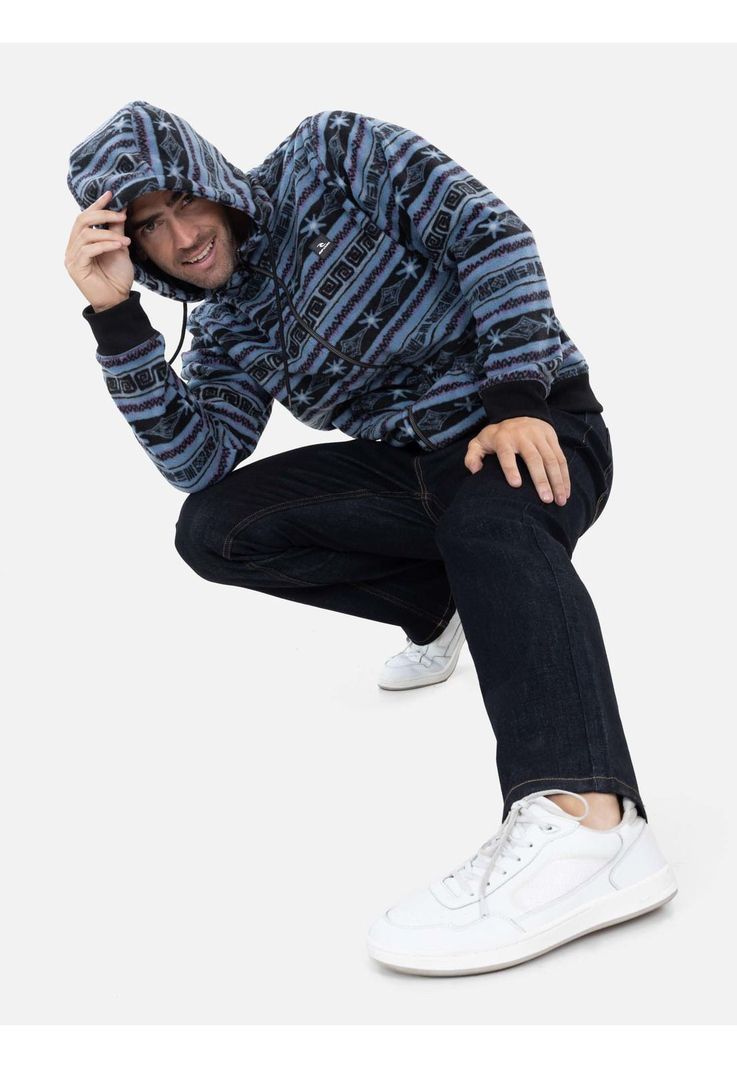 Poleron Micropolar Liko Rc Multicolor Hombre Rip Curl-3