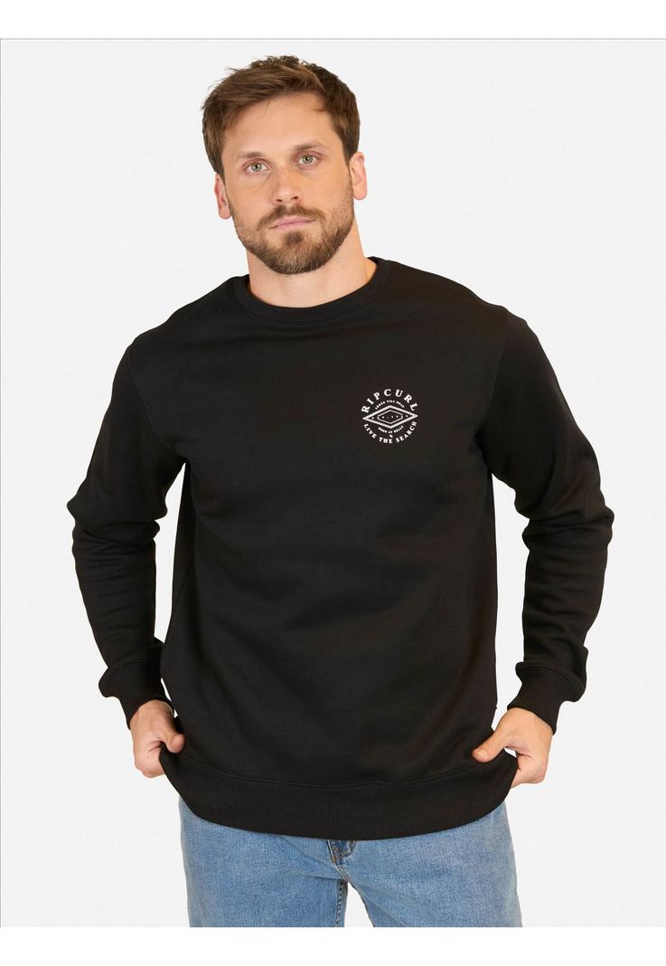 Poleron CR Zenrip Negro Hombre Rip Curl-0
