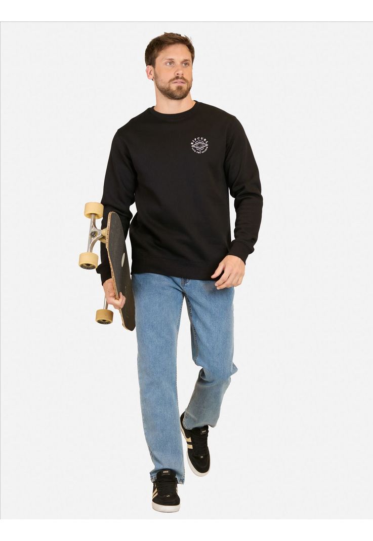 Poleron CR Zenrip Negro Hombre Rip Curl-3