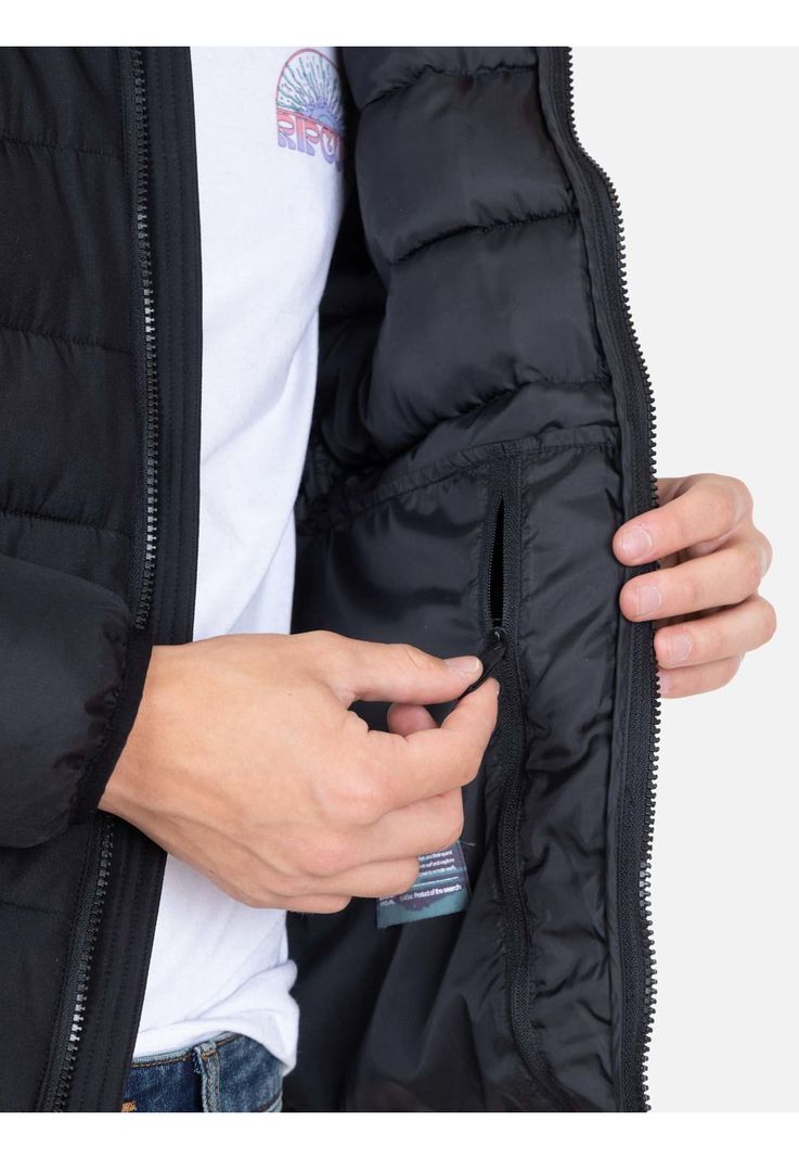 Parka Eldoria Negro Infantil Rip Curl-2