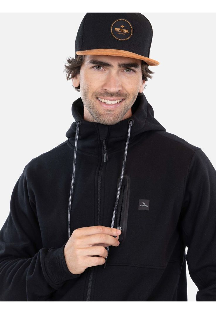 Poleron Bonded RC Negro Hombre Rip Curl-3