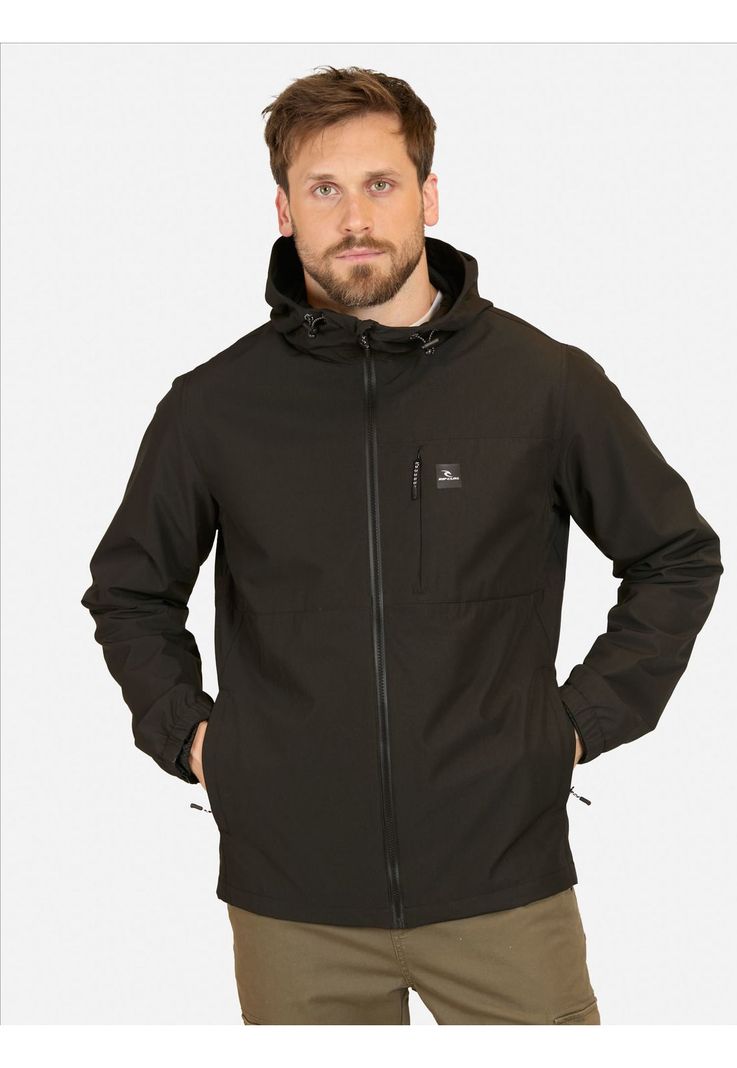 Cortaviento RC Hard Skin Negro Hombre Rip Curl-0