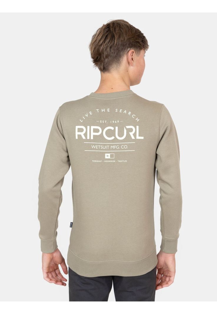 Poleron Cuello Redondo Wetsuit Mfg Co. Crew Infantil Rip Curl-3