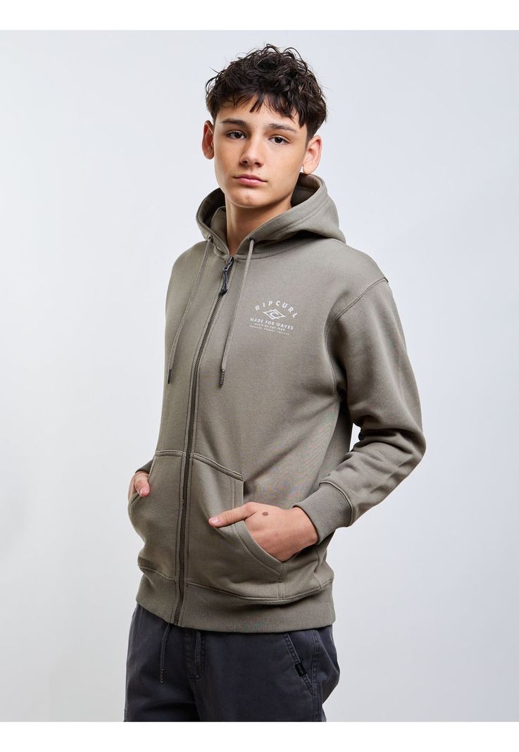 Poleron FZ Drop Verde Infantil Rip Curl