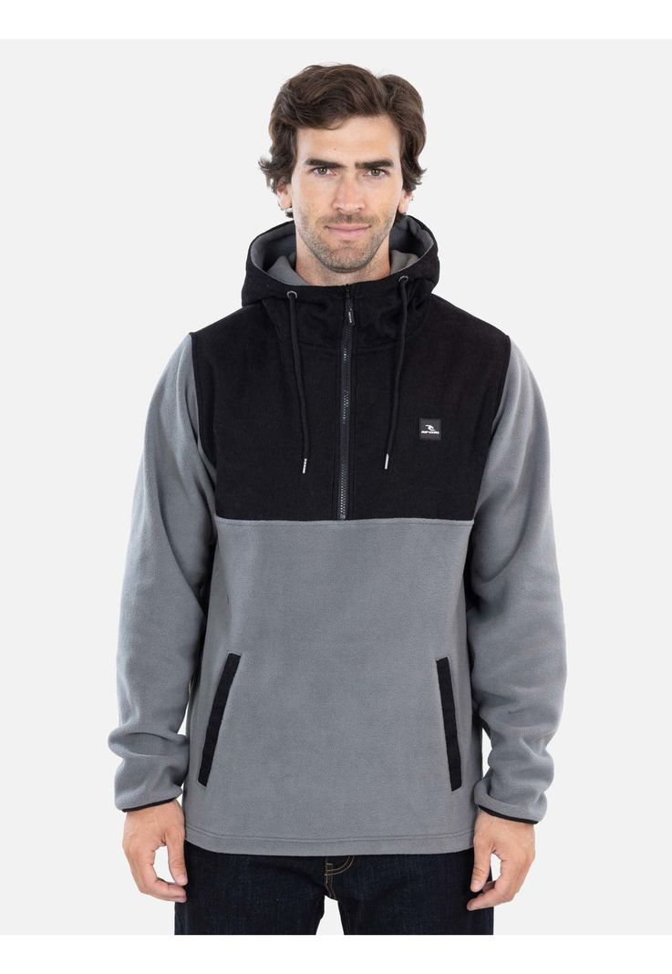 Poleron Micropolar Surfer Gris Hombre Rip Curl-3