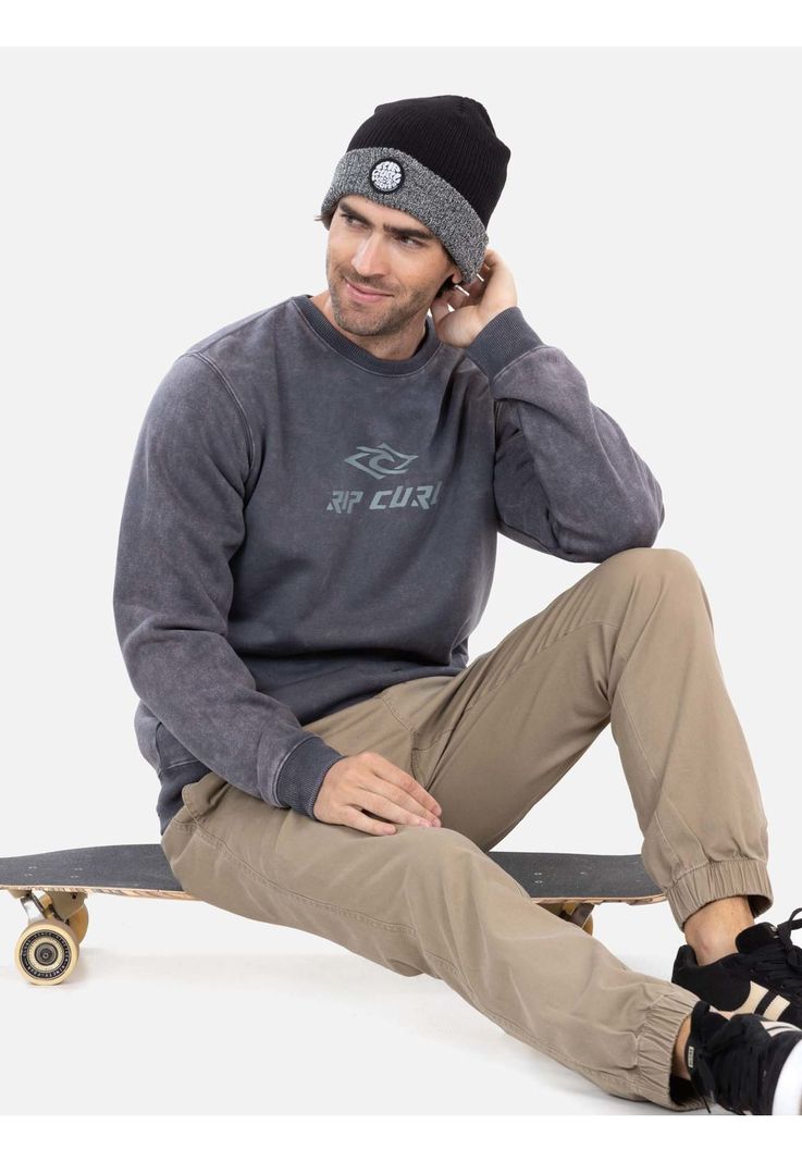 Poleron CR Wavex2 Gris Hombre Rip Curl-3