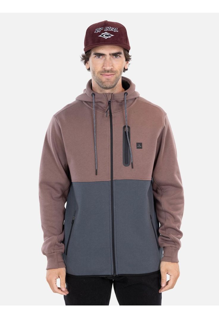 Poleron Bonded RC Burdeo Hombre Rip Curl-0