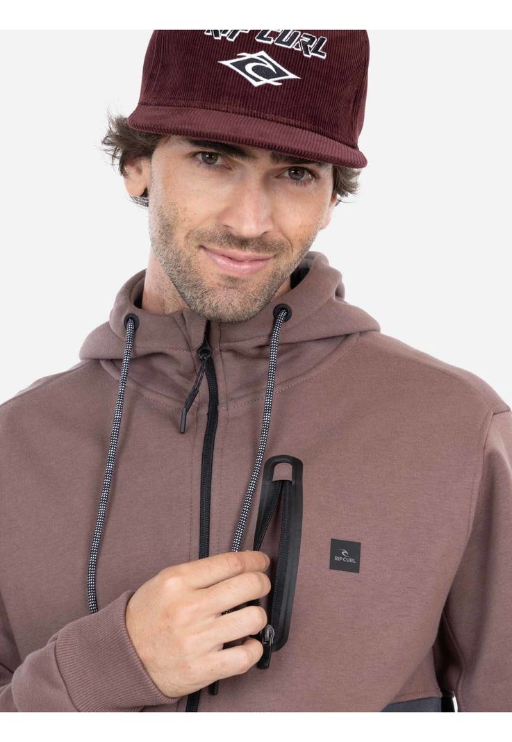 Poleron Bonded RC Burdeo Hombre Rip Curl-2